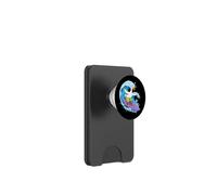 Funny Goose is surfing an ocean wave 1 - Fan Fun PopSockets PopWallet for MagSafe