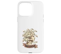 Funny Goose Medusa Mythology Humor Art Case for iPhone 15 Pro Max