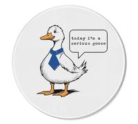 Funny Goose Mouse Pad Mousepad, Today I'm a Serious Goose Mouse Pads for Desk Home Office Computers Laptop Accessories, Geese Lover Gifts, Funny Gifts for Women Men Adult Humor