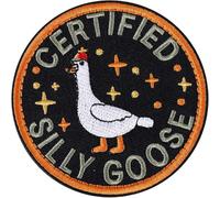 Funny Goose Patch - Velcro Patches - Velcro Patches for Backpacks - for Backpacks, Dog Harnesses, Vests, Hats, and Clothing