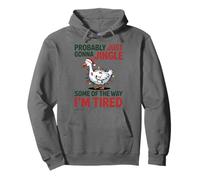 Funny goose Probably Just Gonna Jingle Some of The Way Pullover Hoodie