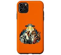Funny Goose Rock Band Guitar Art Silly Goose Rock Music Fans Case for iPhone 11 Pro Max