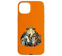 Funny Goose Rock Band Guitar Art Silly Goose Rock Music Fans Case for iPhone 15 Plus