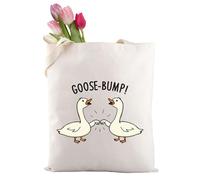 Funny Goose Tote Bag Silly Goose Lover Gift Silly Goose Fans Gift Silly Goose Inspired Gift Silly Goose Shopping Bag (GOOSE T 2t)