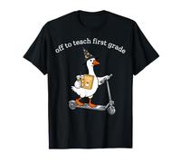 Funny Goose Wizard Hat Teacher Fuel Scooter T-Shirt