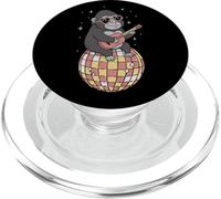 Funny Gorilla Disco Dancing Ball Groovy Retro 80s Costume PopSockets PopGrip for MagSafe