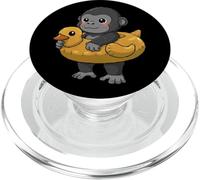 Funny Gorilla Summer Outfit Zoo Boys Girls Kids PopSockets PopGrip for MagSafe