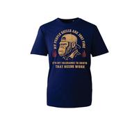 Funny Gorilla T-Shirt - My People Skills are Fine, It’s My Tolerance to Idiots That Needs Work Sarcastic Humor Tee (Navy, 3XL Years)