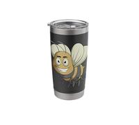 Funny Gothic Bee and Bugs Insect Entomologist Beekeeping Stainless Steel Insulated Tumbler