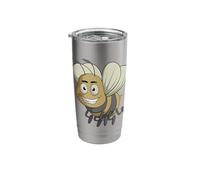 Funny Gothic Bee and Bugs Insect Entomologist Beekeeping Stainless Steel Insulated Tumbler