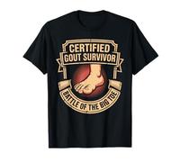 Funny Gout Attack Relief for Big Toe T-Shirt