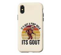 Funny Gout Retro Sunset Chronic Pain Humor Case for iPhone X/XS
