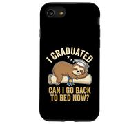 Funny Graduation Sloth I Graduated Can I Go Back To Bed Now? Case for iPhone SE (2020) / 7/8