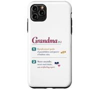 Funny Grandma Definition Bedtime Rules Case for iPhone 11 Pro Max