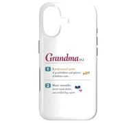 Funny Grandma Definition Bedtime Rules Case for iPhone 17