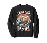 Funny Grandma Nautical Shipwreck Sailing Mom Grandmother Sweatshirt