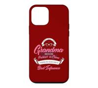 Funny Grandma Partner in Crime Bad Family Influence Humor Case for iPhone 12 mini