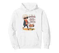 Funny Grandma Sorry The Grandkids Said We Need Snacks Pullover Hoodie