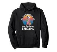 Funny Grandma Yard Sale Not All Who Wander Are Lost Women Pullover Hoodie