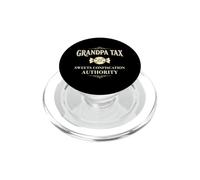 Funny Grandpa Tax Sweets Confiscation Authority PopSockets PopGrip for MagSafe