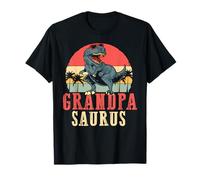 Funny GrandpaSaurus Dinosaur Dino T-Rex Granddad Gramps Men T-Shirt