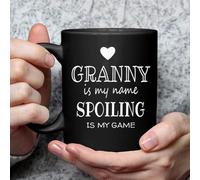 Funny Granny for Grandma Granny is My Name Novelty Ceramic Coffee Mug Ceramic Gifts for Men Women for Women - Birthday Present for Her, Sister, Friend, Girl Friend (11Oz)