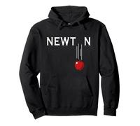 Funny Gravity Apple | Isaac Newton Laws of Physics & Math Pullover Hoodie