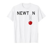 Funny Gravity Apple - Isaac Newton Laws of Physics & Math T-Shirt