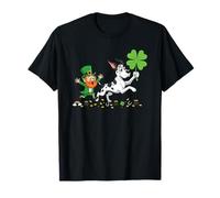 Funny Great Dane Clover St Patricks Day Womens Mens Kids T-Shirt