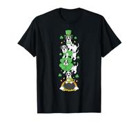 Funny Great Dane Clover St Patricks Day Womens Mens Kids T-Shirt