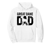 Funny Great Dane Dad Dog Lover Great Dane Father Dog Owner Pullover Hoodie