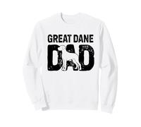 Funny Great Dane Dad Dog Lover Great Dane Father Dog Owner Sweatshirt