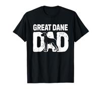 Funny Great Dane Dad Dog Lover Great Dane Father Dog Owner T-Shirt