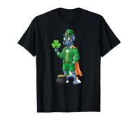 Funny Great Dane Leprechaun St Patricks Day Womens Mens Kids T-Shirt
