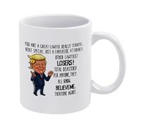 Funny Great Lawyer Mug - 11oz Ceramic White Coffee Cup Gift