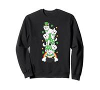 Funny Great Pyrenees Clover St Patricks Day Womens Mens Kids Sweatshirt