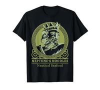 Funny Greek God Poseidon’s Fake Noodle Store T-Shirt