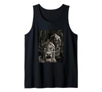 Funny Greek Warrior Spartan Helmet Cow Tank Top