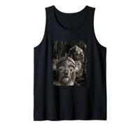 Funny Greek Warrior Spartan Helmet Koala Tank Top