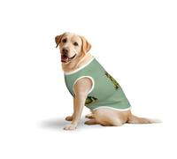 Funny Green Frogs 1print Large Pets Vest Travel Breathable Soft Sleeveless Tank Top Lightweight T-Shirt