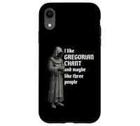 Funny Gregorian Chant Quote for Music History Musicologist Case for iPhone XR