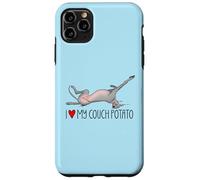 Funny Greyhound, Greyhound Couch Potato, Retired Racing Dog Case for iPhone 11 Pro Max