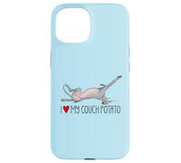 Funny Greyhound, Greyhound Couch Potato, Retired Racing Dog Case for iPhone 15
