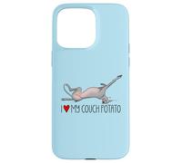 Funny Greyhound, Greyhound Couch Potato, Retired Racing Dog Case for iPhone 15 Pro Max