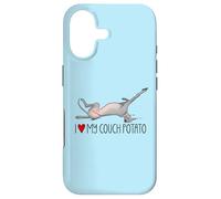 Funny Greyhound, Greyhound Couch Potato, Retired Racing Dog Case for iPhone 17