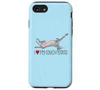 Funny Greyhound, Greyhound Couch Potato, Retired Racing Dog Case for iPhone SE (2020) / 7/8