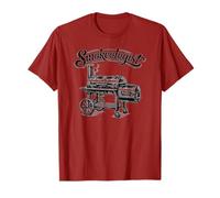 Funny Grill Master Smokeologist BBQ Smoker Design T-Shirt