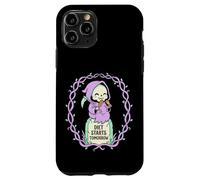 Funny Grim Reaper Diet Starts Tomorrow Corn Dog Lover Case for iPhone 11 Pro