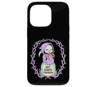Funny Grim Reaper Diet Starts Tomorrow Corn Dog Lover Case for iPhone 13 Pro