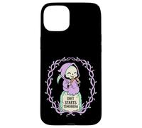 Funny Grim Reaper Diet Starts Tomorrow Corn Dog Lover Case for iPhone 15 Plus